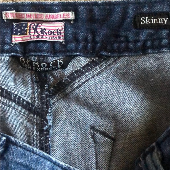 Rerock For Express Skinny Jeans - Picture 7 of 8